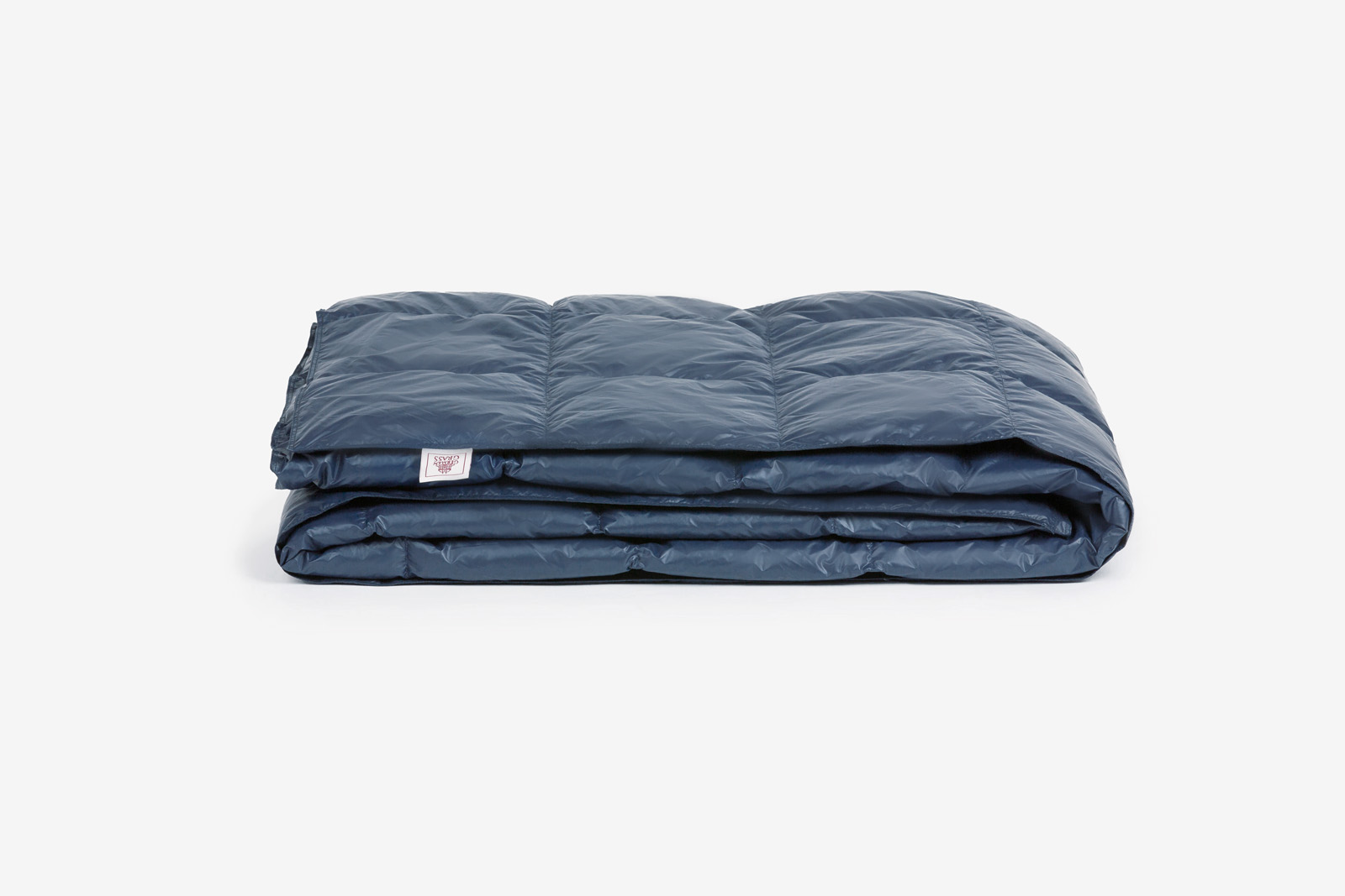 Дорожный плед пуховый travel plaid grass indigo 