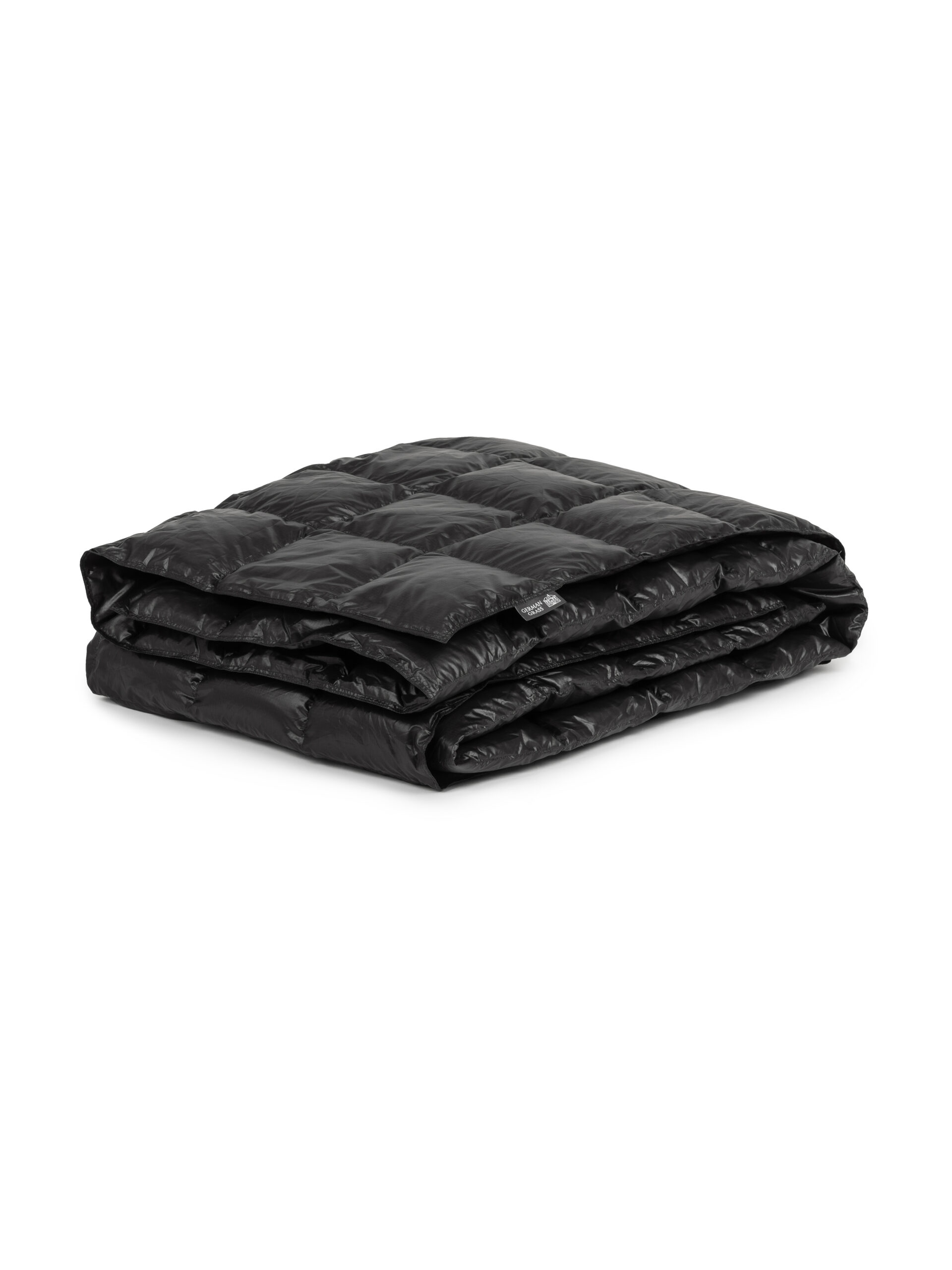 Дорожный плед-пончо пуховый travel cape plaid grass black 